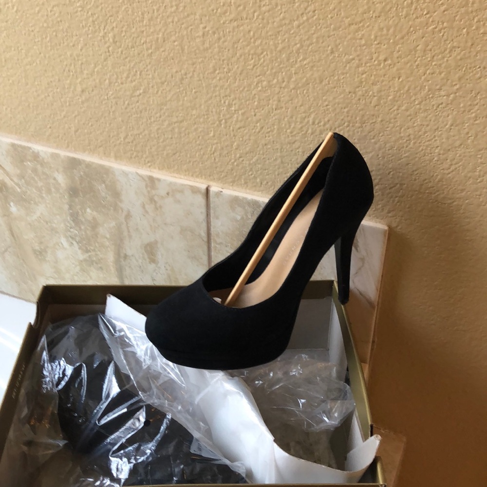 Black heels